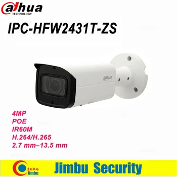 

Dahua IP camera 4MP PoE IPC-HFW2431T-ZS H.265 2.7 mm–13.5 mm motorized len WDR IR60m bullet cctv camera