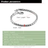 Real 100% sterling silver bracelet for boys Fashion solid 925 silver 5MM 20cm snake chain bracelet punk style woman man jewelry ► Photo 2/6