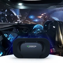 Коробка 5 мини VR очки 3D очки виртуальной реальности очки VR гарнитура для Google картон для 4,7-6,0 дюймового смартфона