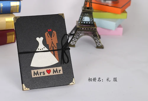 brown Ручная книга Diy ручной работы самоклеющиеся Фотоальбомы с мультяшным рисунком скрапбук любовник ребенок Скрапбукинг крафт-бумага детская Фотокнига - Цвет: brown