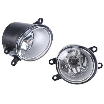 

2pcs Set Car Auto H11 Fog Light 4300K L/R Side Floodlight For Toyota Yaris Tacoma RAV4 Exterior Accessories Driving Lamp