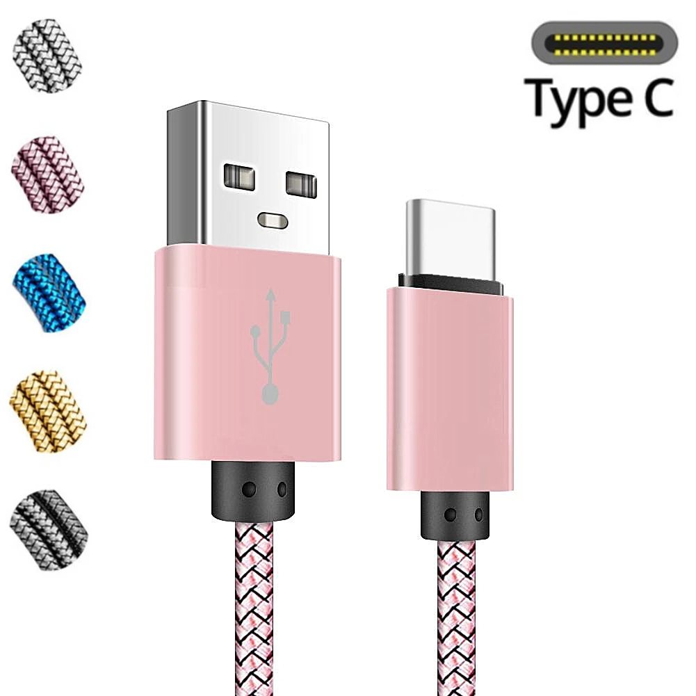 2m 3m Long USB TYPE C Quick Charging Cable For Samsung galaxy A50 A70