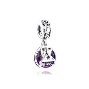 

Genuine 925 Sterling Silver Jewelry Happily Ever After Dangle Charm Fits Pandora Bracelet Fashion Jewelry for Women DIY Making