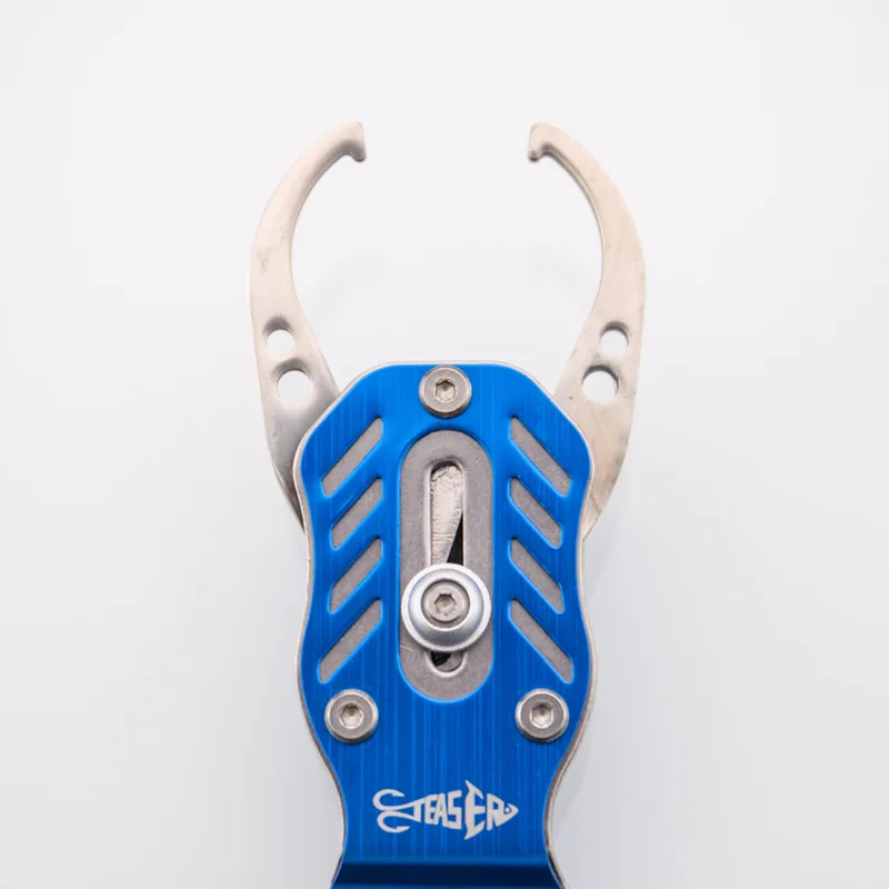 

New Style Japanese Style Mini Fish Grip Forceps Aviation Aluminum Clip Fish the Fish Folder Send Steel Wire Carrying Strap