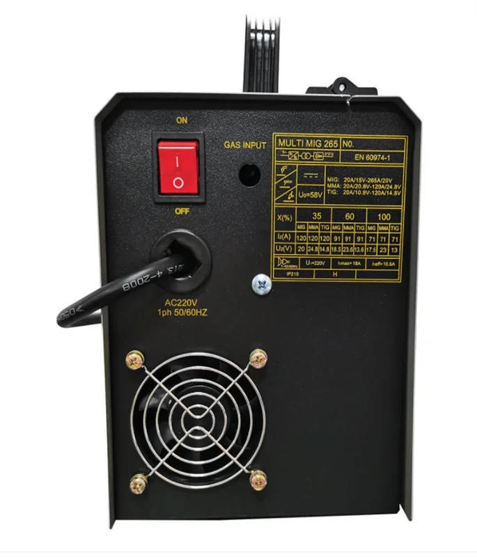 220v Airless/Electric Welding Intelligent Airless Three-purpose Machine Household  Mini Gas Shielded Welding Multi-function 4