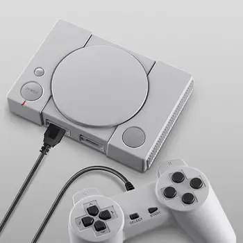 

Classic 8-bit PS1 Mini Home Game Console Retro Two-player Game Console 620 Games