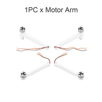 

Repair Motor Arm Durable ABS RC Drone Front Rear Practical Easy Install White Spare Parts Kids Adults Assembly For FIMI X8 2020