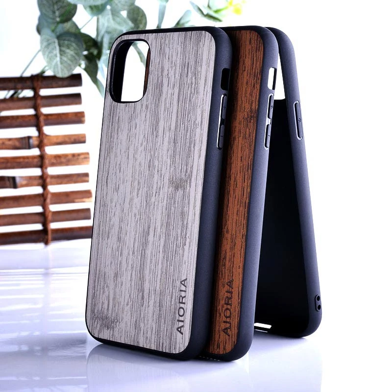 Bamboo Like Case For Iphone 11 Pro Max Good Touching Feel Anti Finger Print Coque Fundas For Iphone 11 Fitted Cases Aliexpress