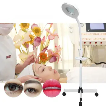 

Nails Accessoires 8X Magnifying Glass LED Shadowless Beauty Stand Lamp for Beauty Salon Manicure Nail Art