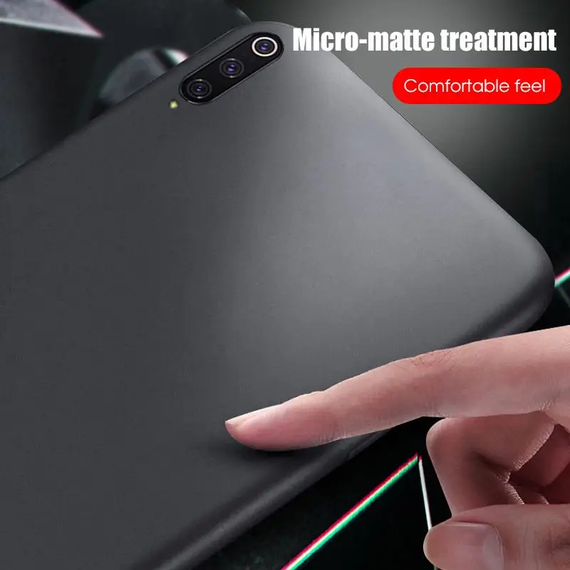 Матовый PC матовый жесткий ТПУ чехол для телефона для Xiaomi Redmi K20 Note 6 5 7 8 Pro 7A 7 5Plus Mi8 Lite 9SE 5X 6X CC9E 9T Pro
