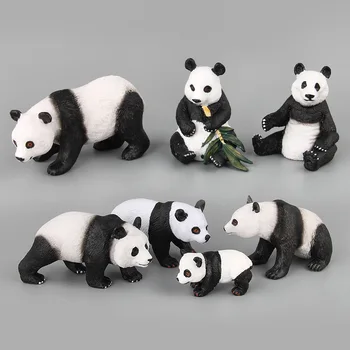 

Simulation Animal Panda Models Wild Animal Collection Toys Table Decorations Kids Education Toys Gift