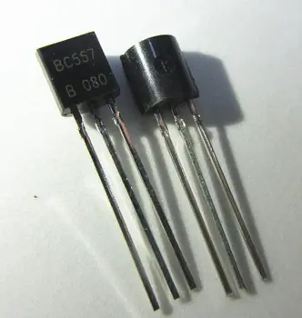 

(50Pcs/lot)BC547+BC557 Each 25Pcs BC547B BC557B NPN PNP Transistor TO-92 Power Triode Transistor kit Bag