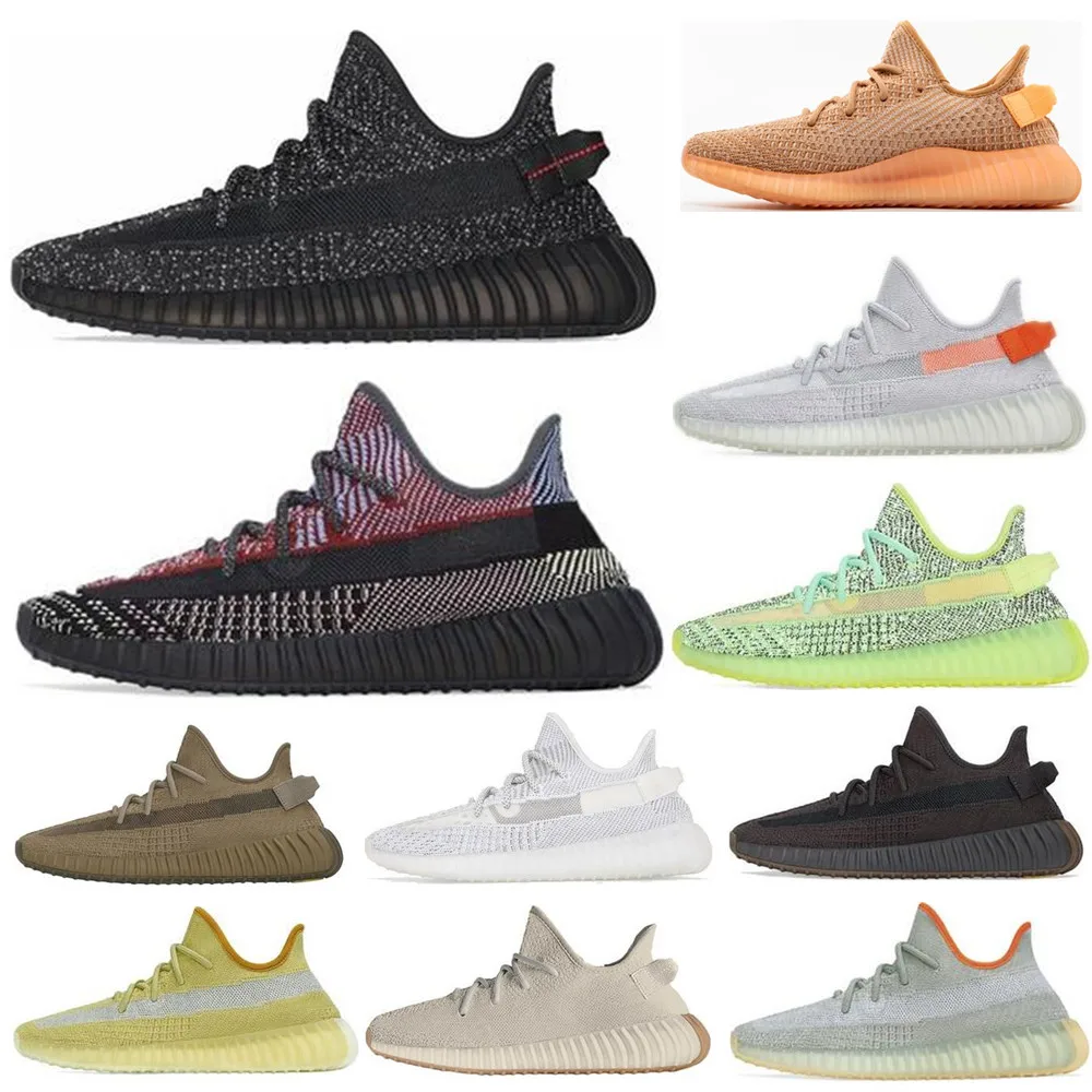 

2020 350 V2 Running Shoes Static Reflective Men Women Sport Couple Female Angel Star Sneaker Drop Shipping No Box