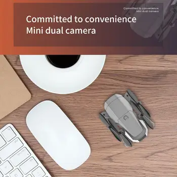 

1Pc Portable Foldable Mini Remote Control Drone Dual Camera 1080P/4K Camera HD RC Four-axis Aerial Drone WiFi J1K7