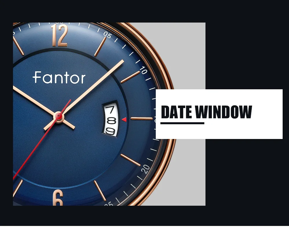 Fantor Роскошные Брендовые мужские часы из нержавеющей стали Кварцевые наручные часы для мужчин водонепроницаемые повседневные мужские часы классический циферблат с датой