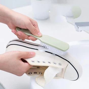 

3PCS Plastic Multifunctional Soft-bristled Brush with Comfort Grip Cleaning Tools Household XH8Z