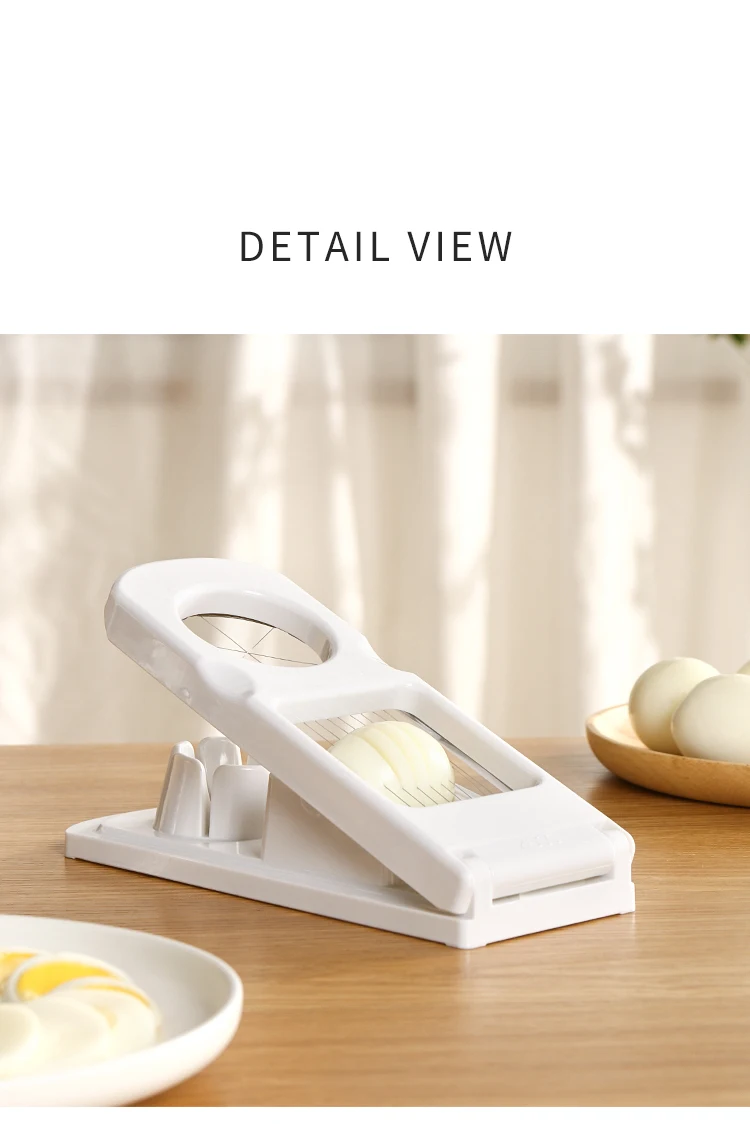 Egg Slicer Dicer For Hard Boiled Eggs Stainless Steel Blades Cutter Tool - Egg Tools