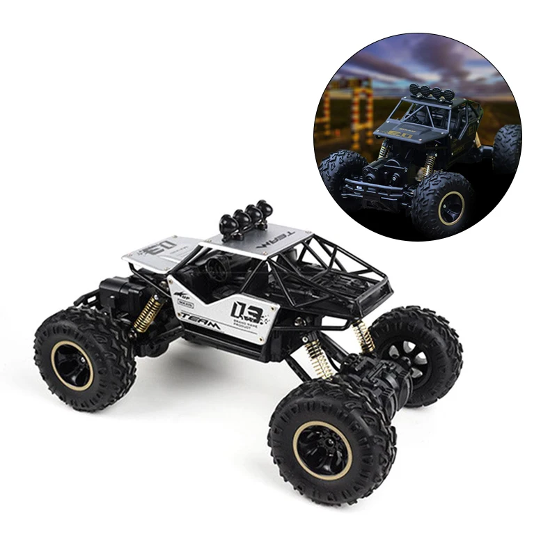 1:16 RC автомобиль 24 см 4WD Вождение высокоскоростной двойной привод двигателей Bigfoot модель дистанционного управления внедорожный автомобиль игрушки для детей