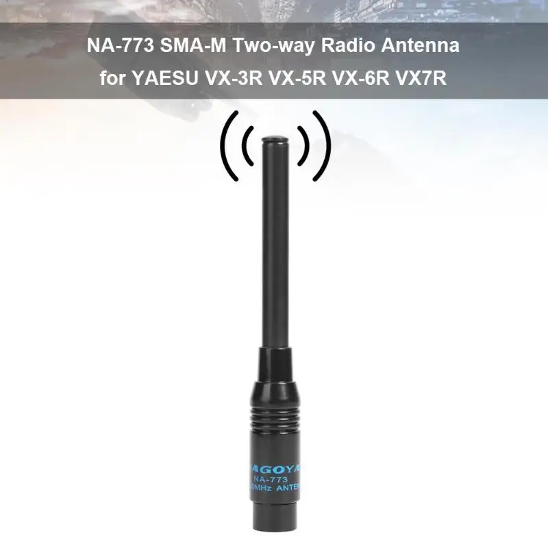 Новый NA-773 иди и болтай Walkie антенна для рации 13 ~ 42 см двухчастотный иди и болтай walkie-антенна для рации SMA для YAESU VX-3R VX-5R VX-6R VX-7R