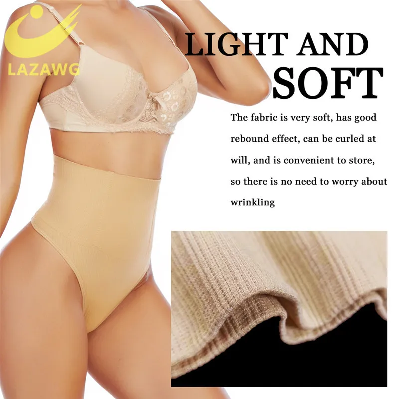 LAZAWG High Waist Seamless Butt Lifter Shapewear Tummy Control Underwear Panties Invisible Control Lady Shaper Panty Belly Thong target shapewear