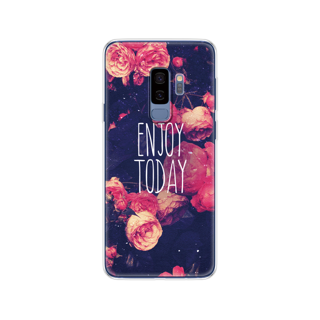 silicon TPU case For Samsung Galaxy S9/S9 PLUS Case Cover For Samsung S9/S9 plus Phone shell protective coque