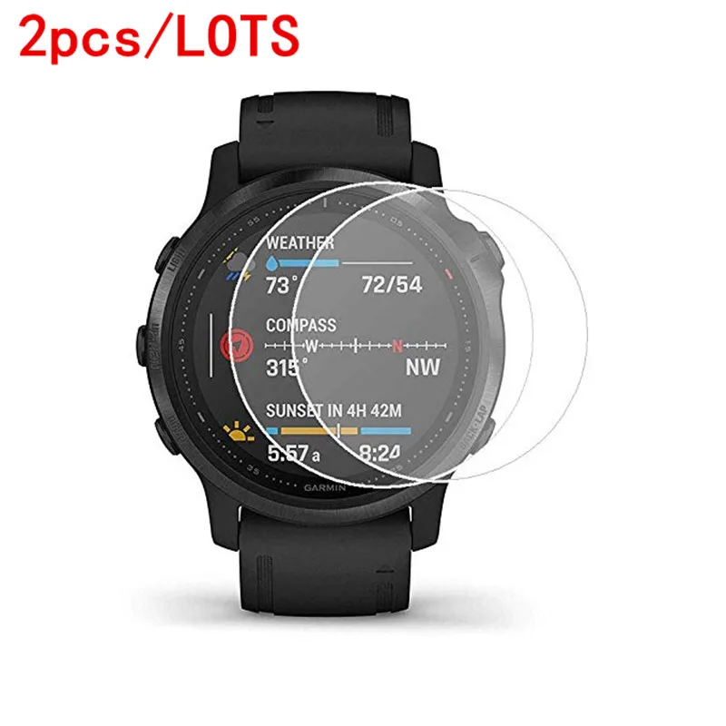 

2pcs For Garmin Fenix 6 Pro / Fenix 6S Pro Tempered Glass Premium Screen Protector Film Garmin Fenix 6X Pro Solar SmartWatch