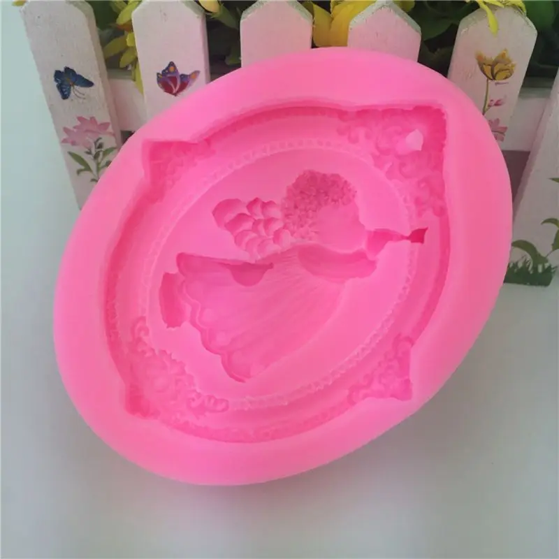 3D Сказочный Рог силиконовая форма для мыла DIY глина Свеча для выпечки торта шоколада