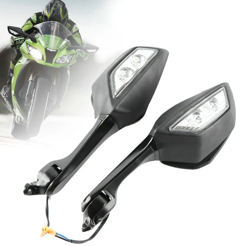 Зеркало заднего вида для мотоцикла, зеркало заднего вида для Kawasaki Ninja 1000 Zx-10R 11-15