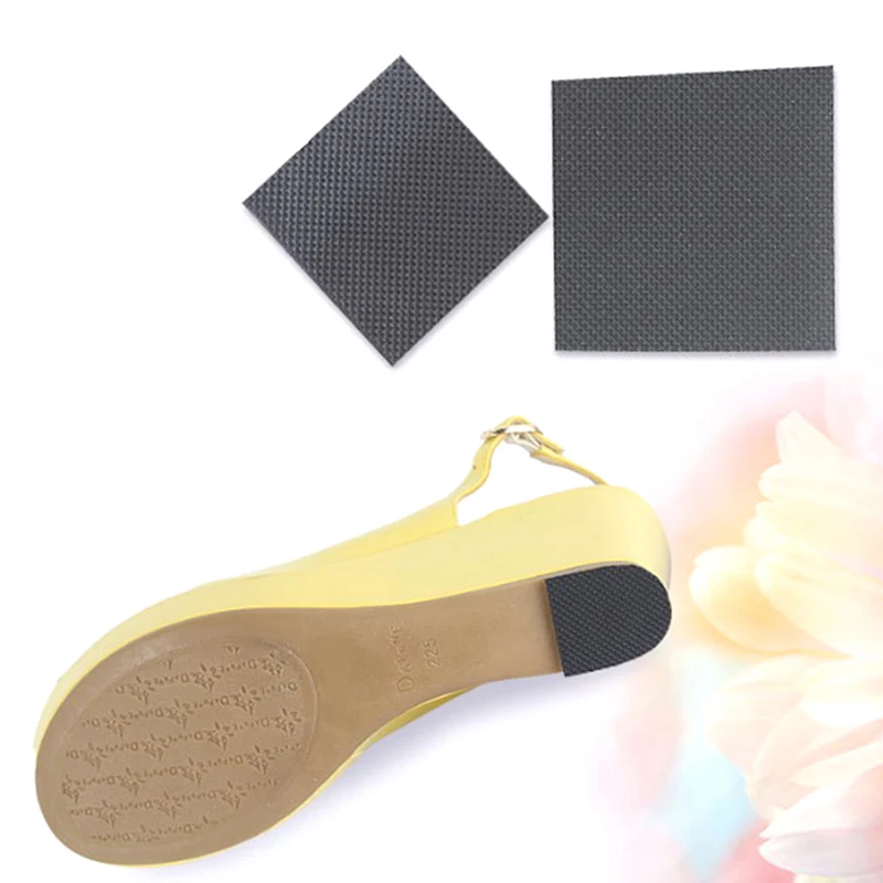1pair Durable Anti-Slip Self-Adhesive Shoes Mat Non Slip Insole High Heel Sticker High Heel Sole Protector Rubber Pads Cushion shoe insoles,shoe repair stickers