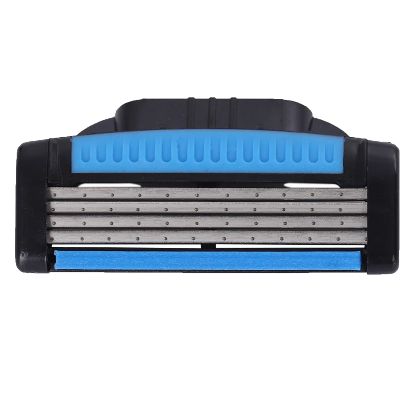 

1pc Stainless Steel Men's Shaving Blade Beard Shaver Razor 4 Layers Blades Shaving Razor for Men / male Replaceable dfdf