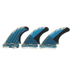 3pcs/set FCS II Fins Large Template Performance Core PC Fiberglass Honeycomb FCS2 Fins surf Fin G5 Surfboard Fin In Surfing