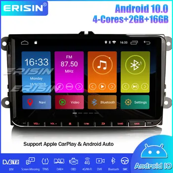 

Android 10.0 Autoradio Multimedia Player DAB+ DSP OPS Car Stereo CarPlay For VW POLO PASSAT Golf 5/6 Tiguan EOS