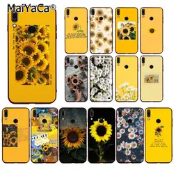 MaiYaCa жёлтый Подсолнух чехол для телефона для huawei P20 P30 P20Pro P20Lite P30Lite P Smart P10Lite