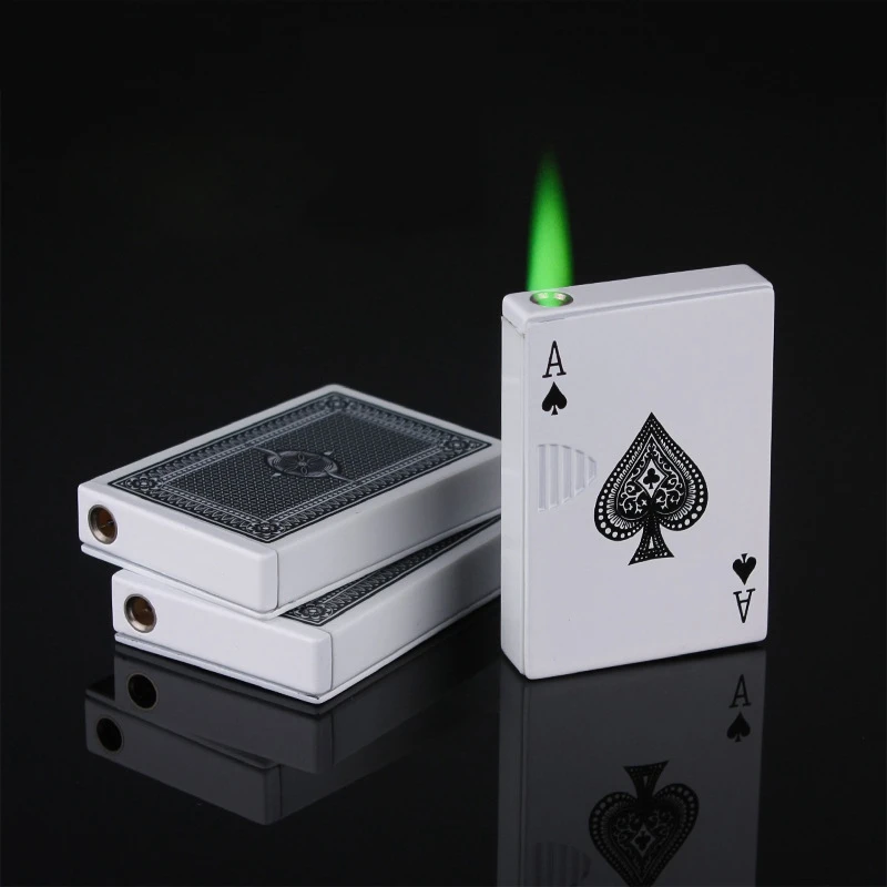 

Sideslip Poker Gas Lighter Butane Torch Turbo Lighters Metal Cigar Cigarettes Accessories Smoking Lighters