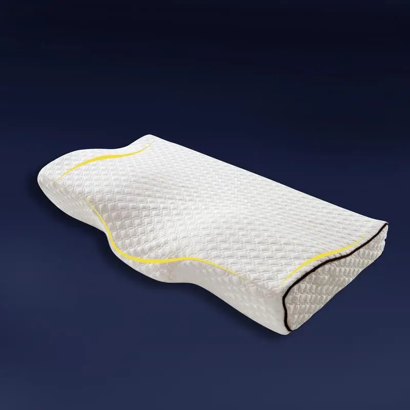 

Memory Foam Pillow For Sleep Cervical Pillows Slow Rebound Butterfly Shaped Memory Pillows Relax The Cervical Spine for Adult