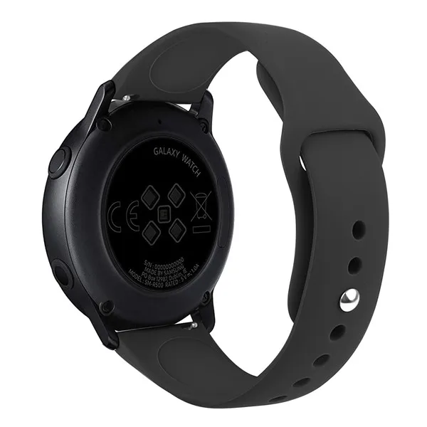 Cure color 22 мм для Huami Amazfit GTR 47 мм спортивные часы ремешок для Xiaomi huami Stratos 2 2S смарт часы браслет - Цвет: Черный