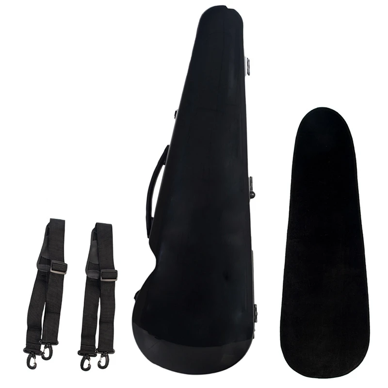 4/4 Violin Storage Case Bag with Carrying Handle & Shoulder Strap Violin Bag Black 4/4 Violin Storage Case Bag with Carrying Handle & Shoulder Strap Violin Bag Black
