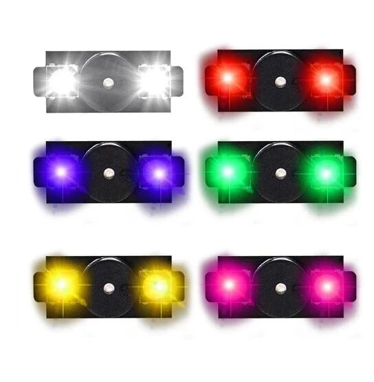 HGLRC Super Mini 1.38g WS2812 Colorful LED with 5V Active Alarm Buzzer Support Cleanflight Betaflight F4 F7