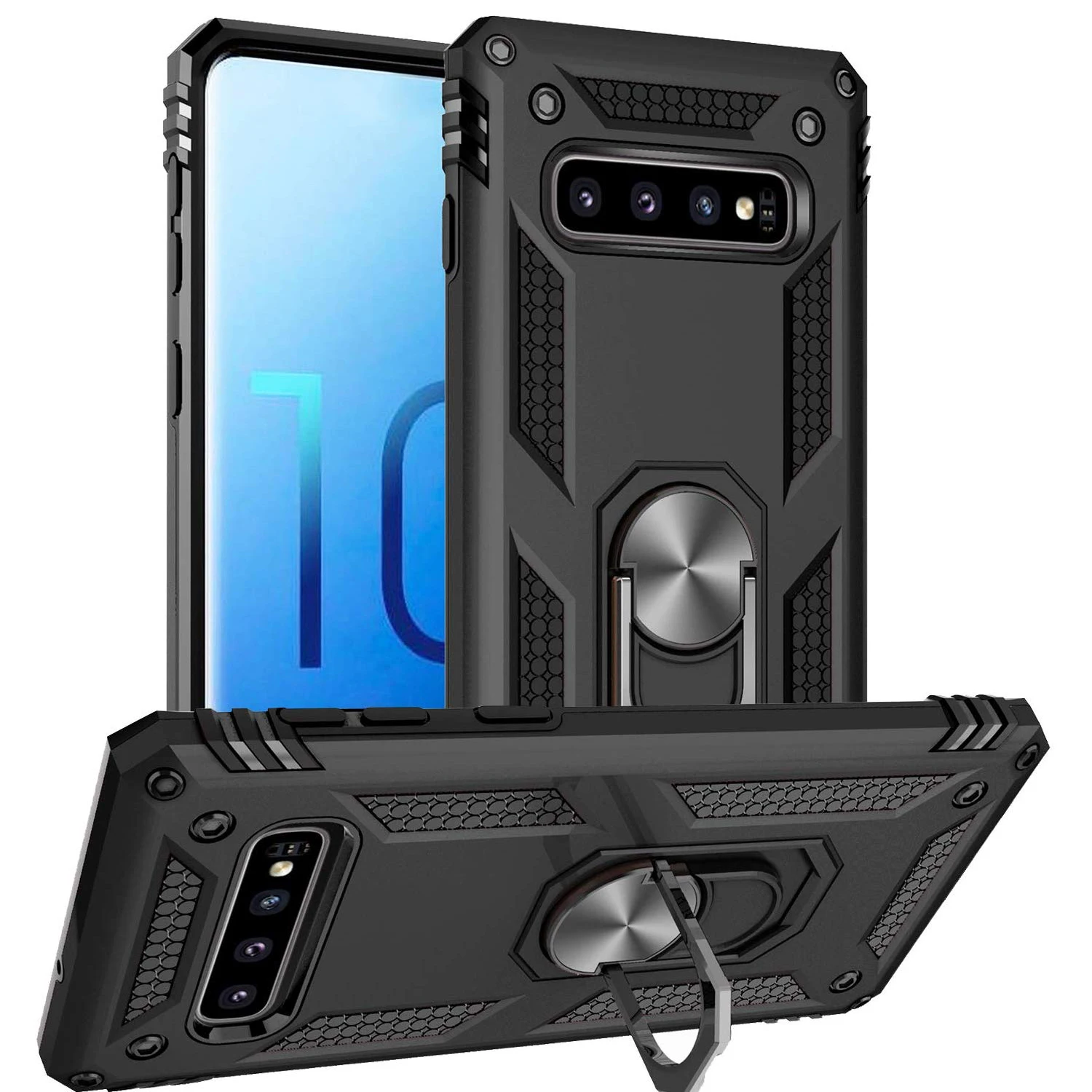 Чехол для Samsung Galaxy S20 S10 S9 S8 Note 10 Plus военный класс 15 футов. Защитный Магнитный чехол