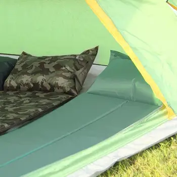 

Sturdy 3 Colors Fold in Half Multifunction Outdoors Air Mattress Sleeping Pad Inflatable Portable Air Pad Travel Picnic Cloth
