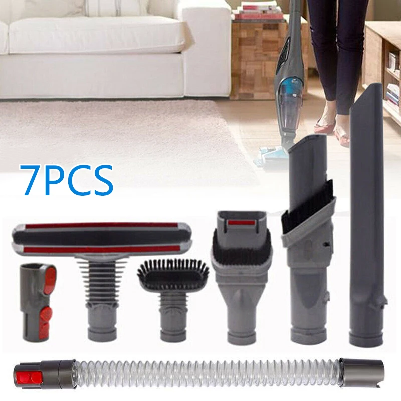7 шт./компл. удлинитель щетка для шлангов пылесос для Dyson V6 V7 V8 насадка инструмент
