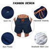 ESCATCH  Hot Sale Swimming Shorts Men Surf Board Summer Sport Beach Shorts De Bain Homme Swimwear Pants Quick Dry Solid Swimsuit 3