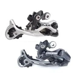 Shimano Deore XT RD-M772 M592 M770 9 скоростной велосипед задний переключатель SGS 9 S длинная клетка для ног MTB велопереключатель скоростей