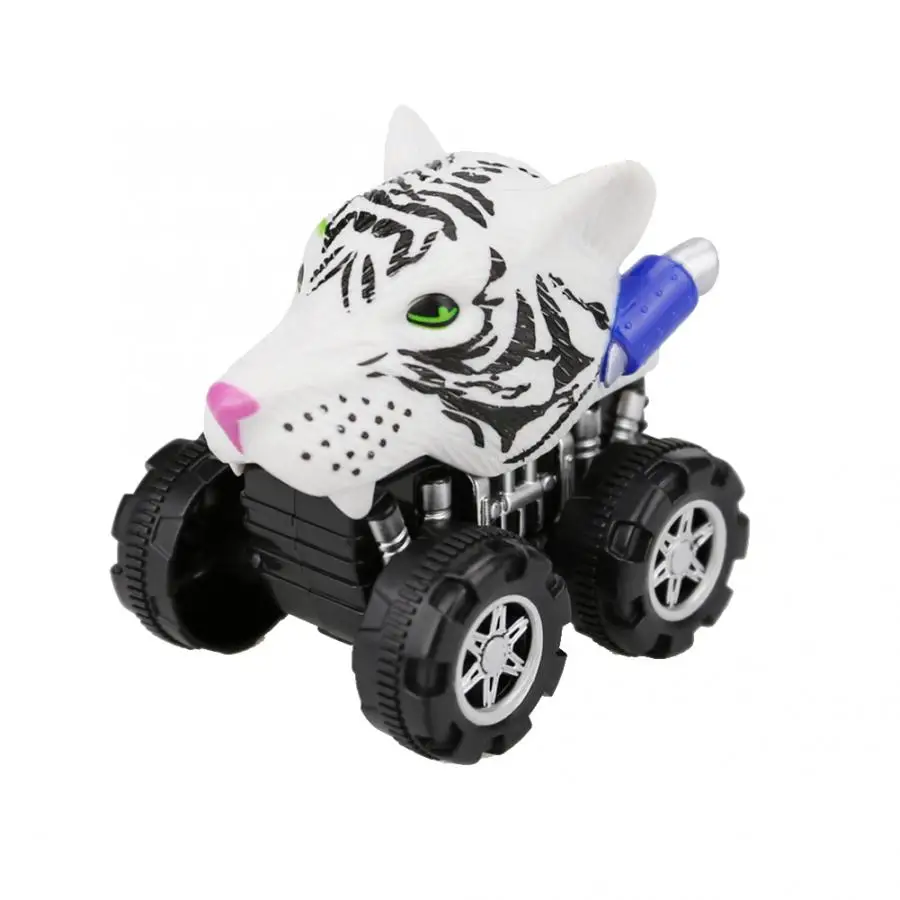 Animal Cross-country Inertia Car Models Toys Kids Early Educational Toy Parent-child Interactive Toy for Children Gift