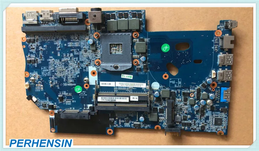

FOR Clevo Sager P15xEMx 17" Genuine p170em Motherboard 6-71-P15E0-D05A
