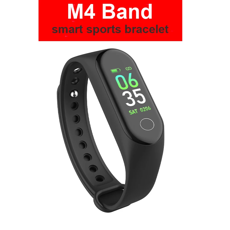 

M3 M4 Bluetooth Smart Watch Smart Bracelet Sports Tracker Men Women Smartwatch Watches For Android IOS