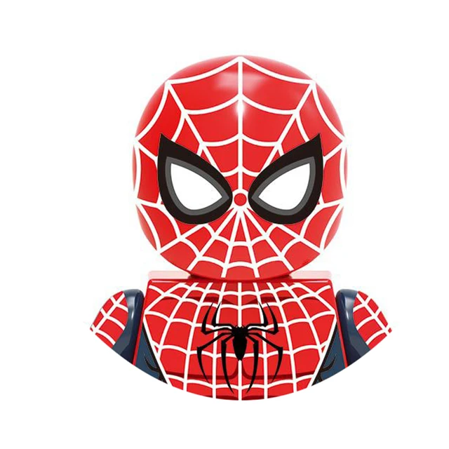 Brand DISNEY Spiderman Spider-Gwen Building Block Doctor Octopus Mysterio Miles Morales Lizard Electro Action Figure Kid Toys G-X1453