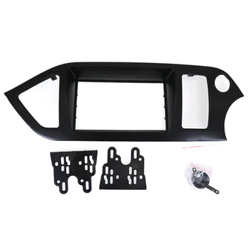 

Double Din Car Radio Fascia for Kia Picanto (TA)/ Morning Stereo Dash Kit Fit Installation Trim Facia Face Plate Panel DVD Frame