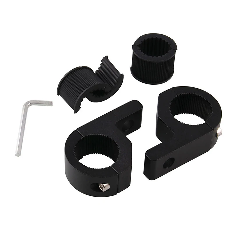 1 Pair Horizontal Bar Clamp Mounting Bracket Kit Truck Boat LED Light Universal V6