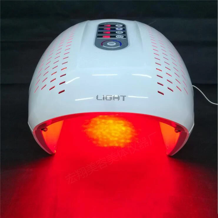  2020 New Arrival 4 Colors Red Blue Infrared PDT LED Light Therapy Facial Mask Photodynamic Machine  - 4000469720139